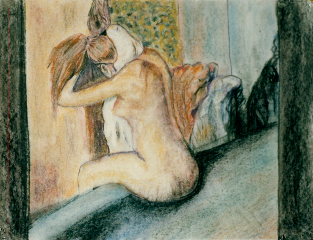 Copy: Degas. After The Bath