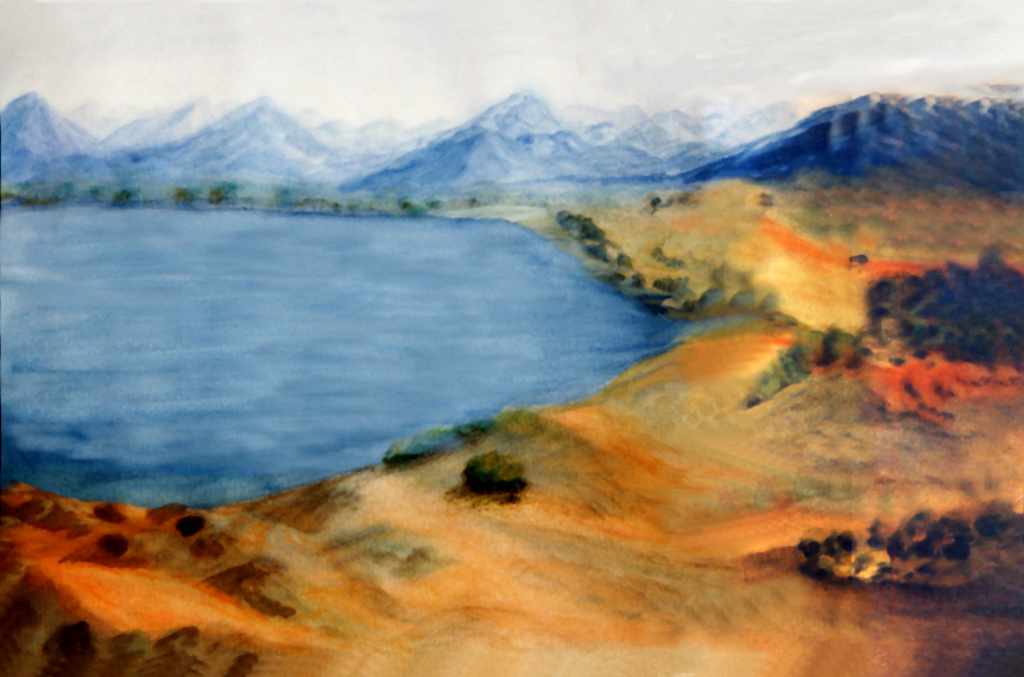 An Alpine Lake in Kashmir